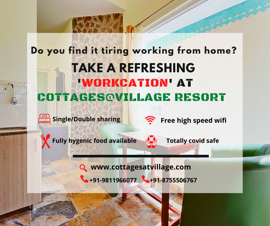 Do you find it tiring working from home? Take a refreshing ‘WorKCation’!