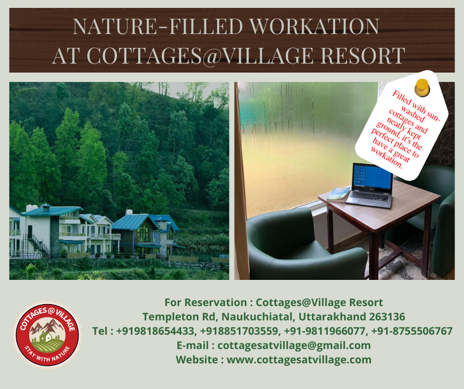 Nature-Filled Workation At Cottages@Village Resort